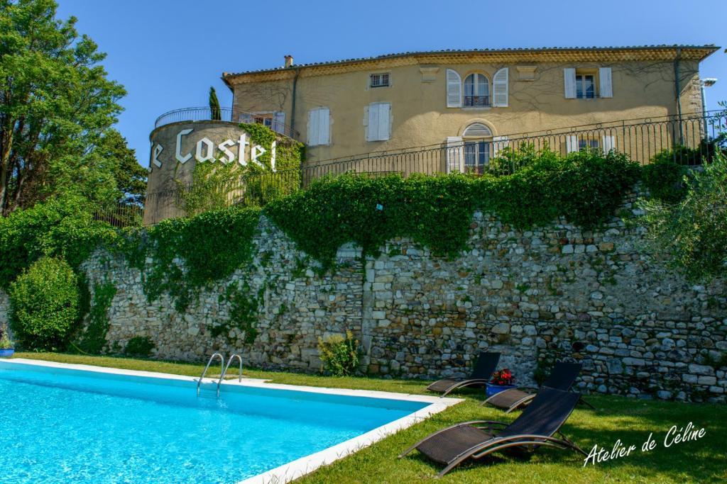 Hotel Le Castel Du Mont Boise Montboucher-sur-Jabron Exteriér fotografie